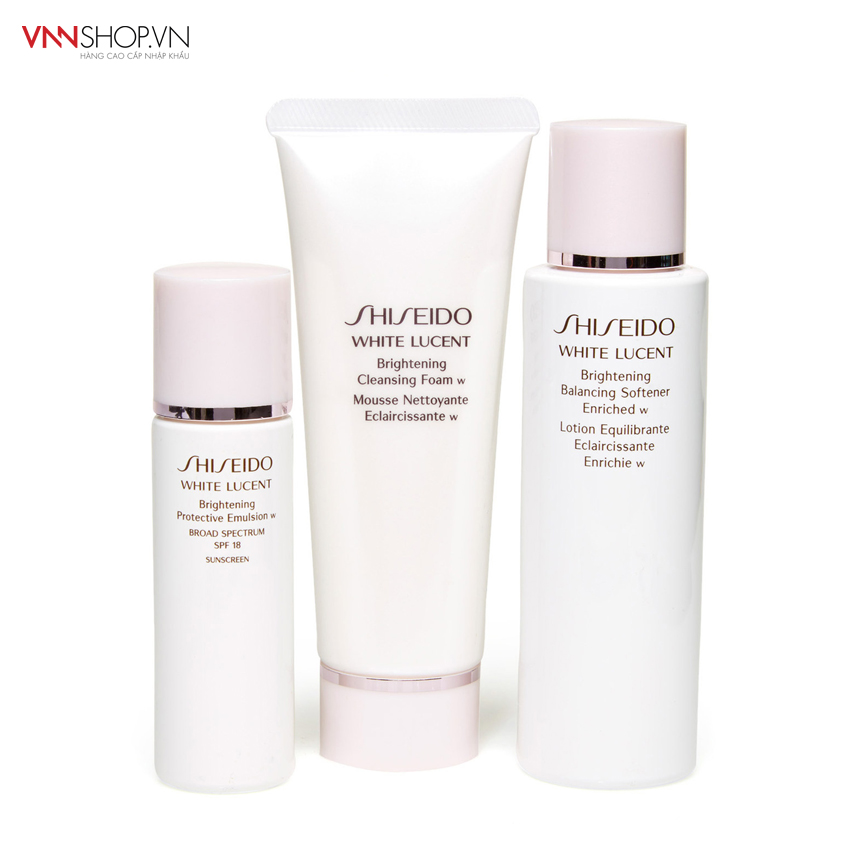 Bộ dưỡng trắng da Shiseido White Lucent Brightening, 30ml