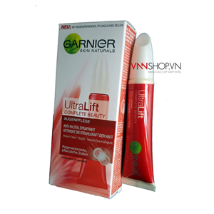 Kem dưỡng chống nhăn Garnier UltraLift Complete Beauty (Anti-Falten), 15ml.