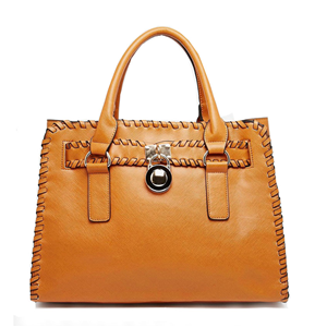 Túi xách nữ - Yoki Fashion Structured Tote Bag, One size, mầu Cognac